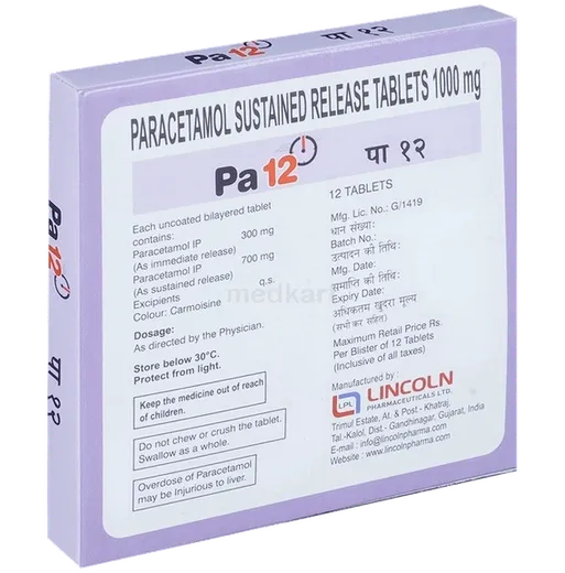 pa 12 tablet 12's